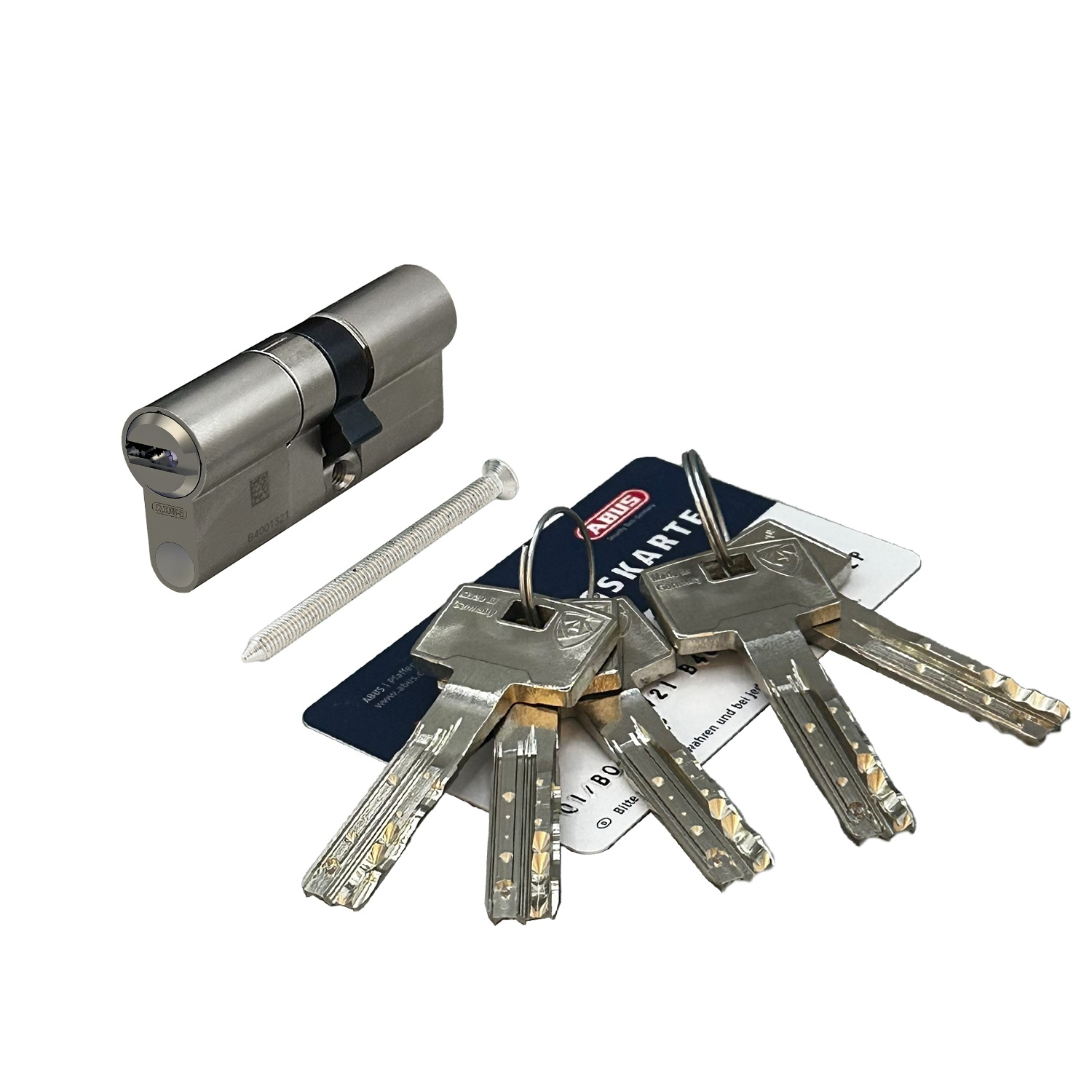 Механизм цилиндровый ABUS BRAVUS 4000 155(60x95) ключ/ключ MX NI (5 key)