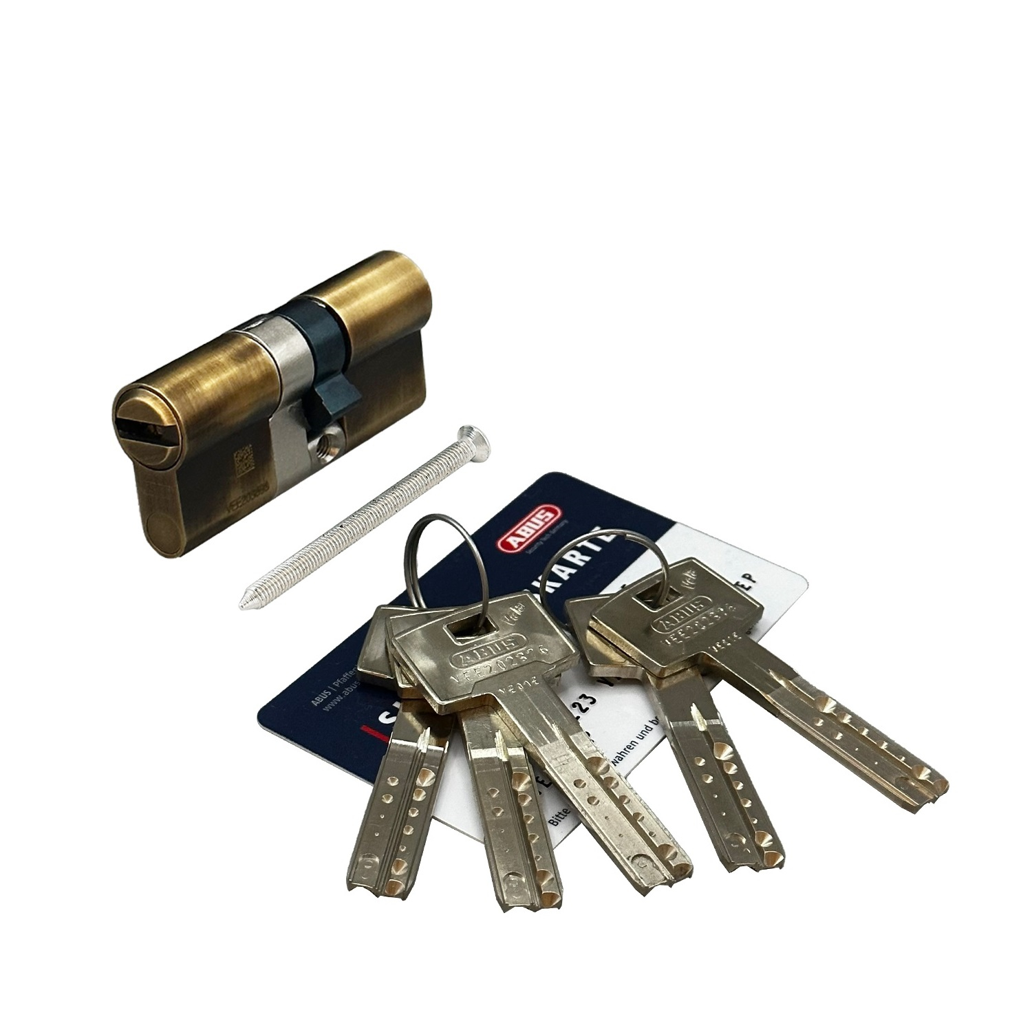 Механизм цилиндровый ABUS VELA 2000 120(45x75) ключ/ключ MX ABR (5 key)