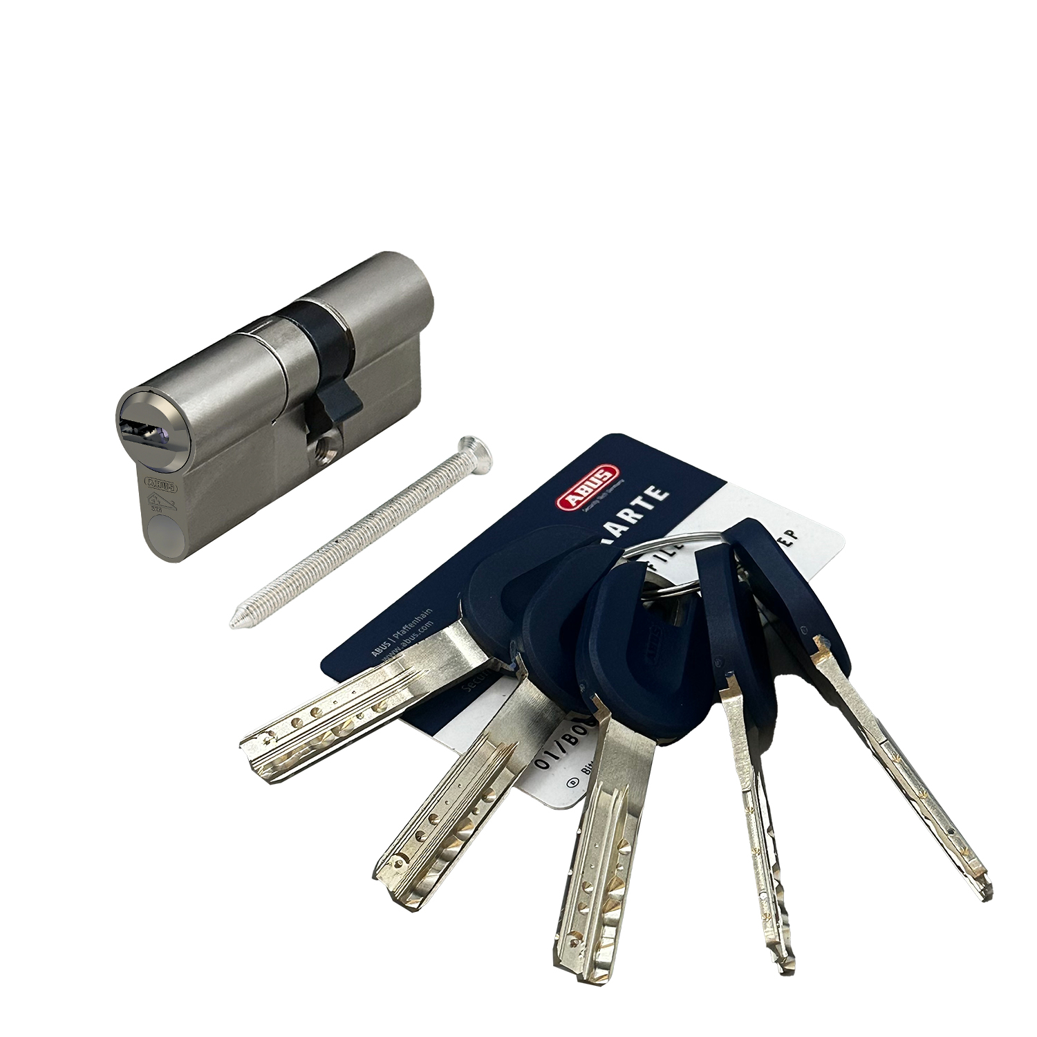 Механизм цилиндровый ABUS BRAVUS 3500 MAGNET 200(100x100) ключ/ключ MX PROCAP PRO NI (5 key)