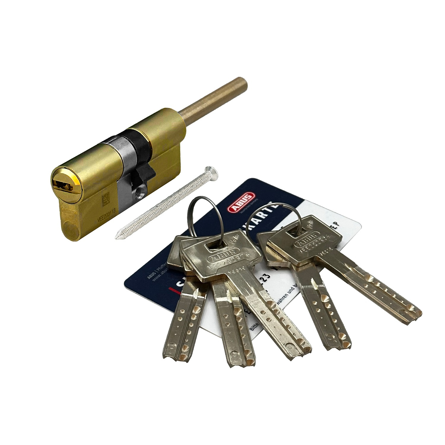 Механизм цилиндровый ABUS VELA 2000 85(55x30) ключ/шток MX MS (5 key)