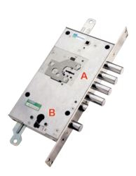Замок врезной сувальдный Mottura-54.J787 S-пр.(C+C5) MY KEY (54J787BSRN5DC4O)