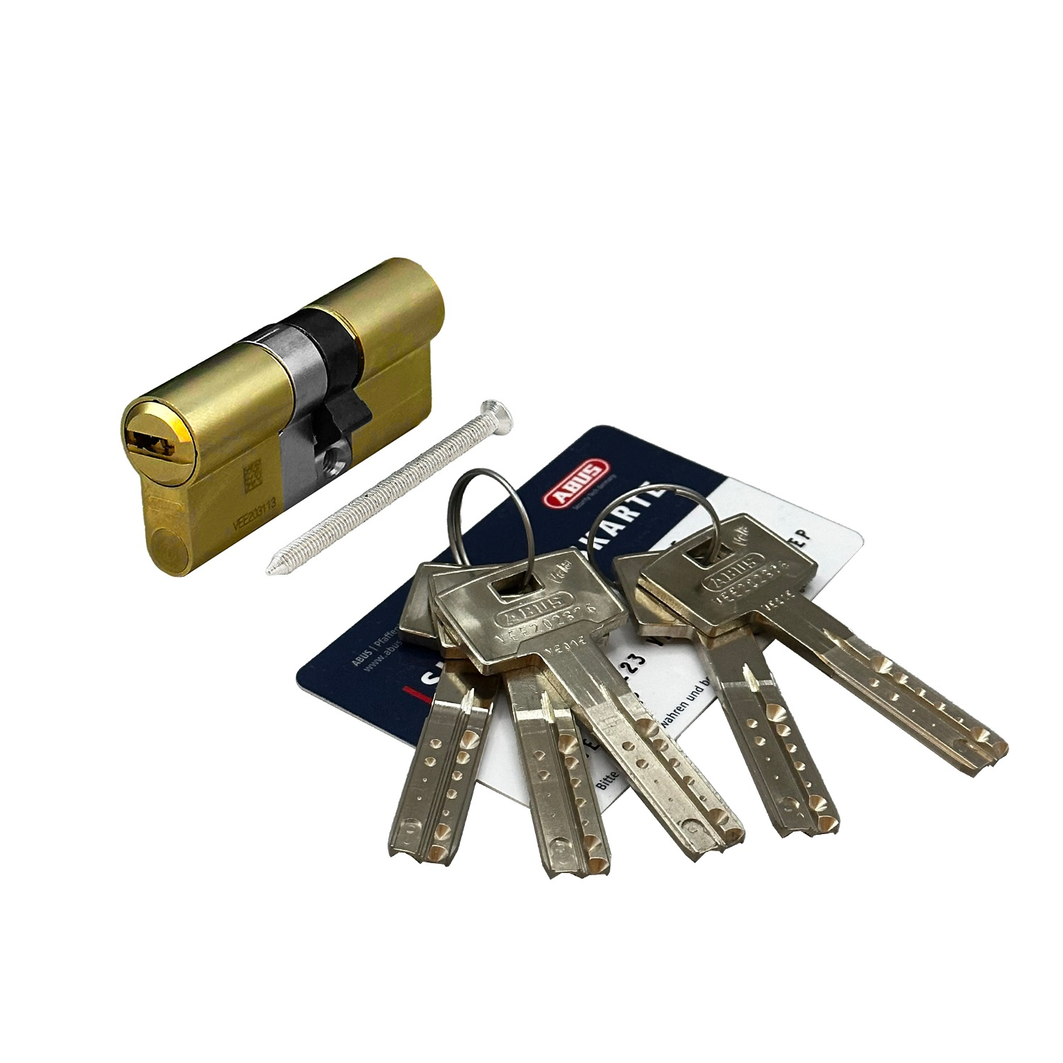 Механизм цилиндровый ABUS VELA 2000 200(100x100) ключ/ключ MX MS (5 key)