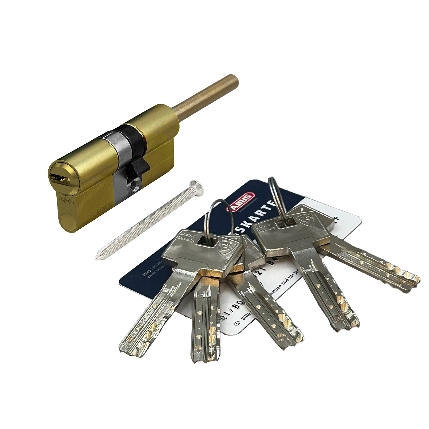 Механизм цилиндровый ABUS BRAVUS 4000 120(90x30) ключ/шток MX MS (5 key)
