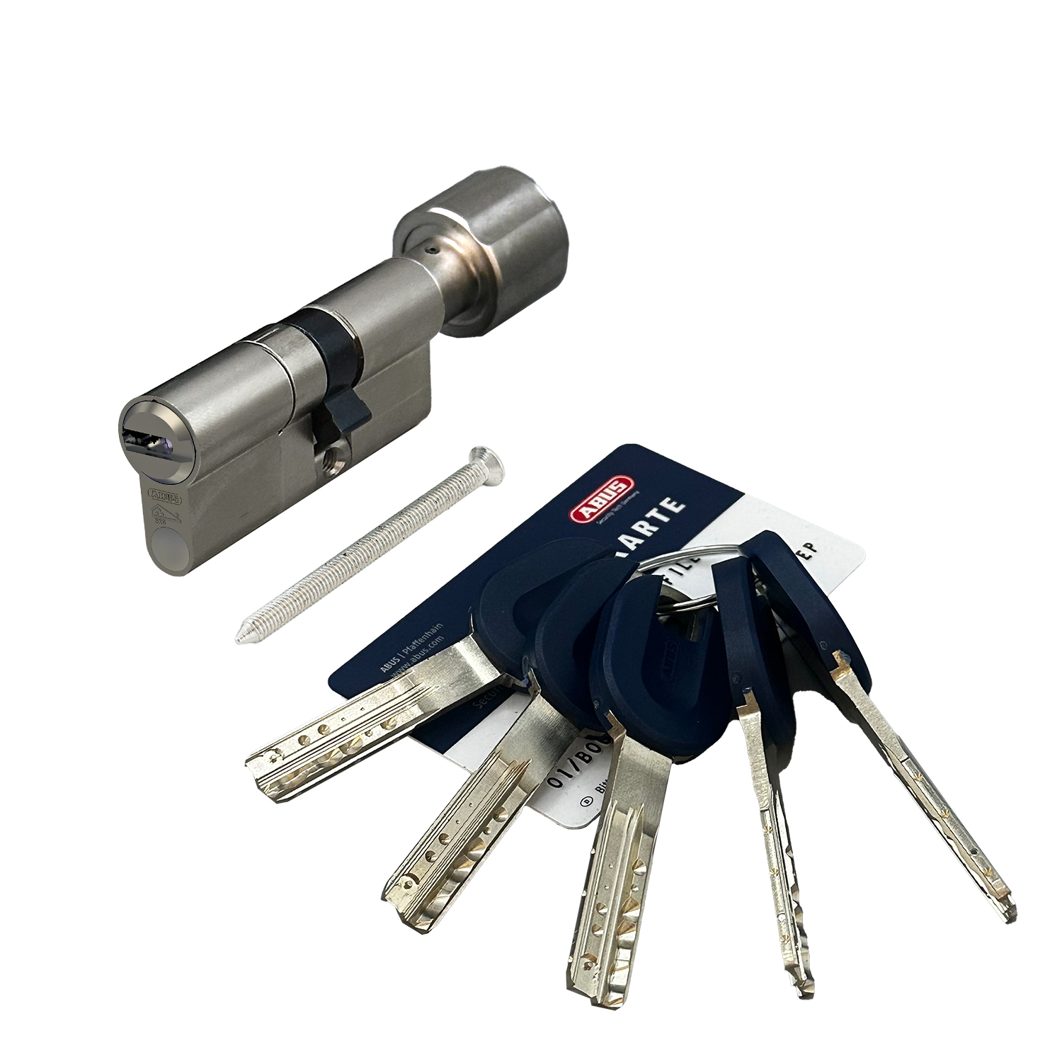 Механизм цилиндровый ABUS BRAVUS 3500 MAGNET 160(60x100В) ключ/вертушка MX PROCAP PRO NI (5 key)