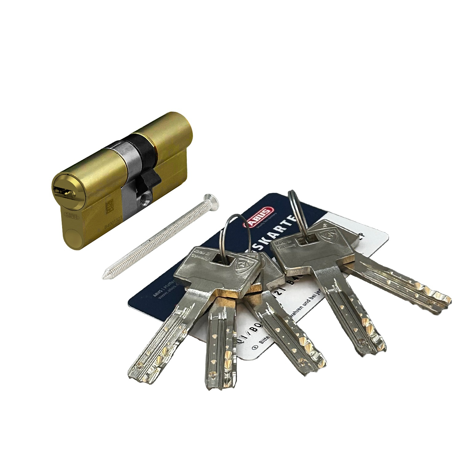 Механизм цилиндровый ABUS BRAVUS 4000 70(35x35) ключ/ключ MX MS (5 key)