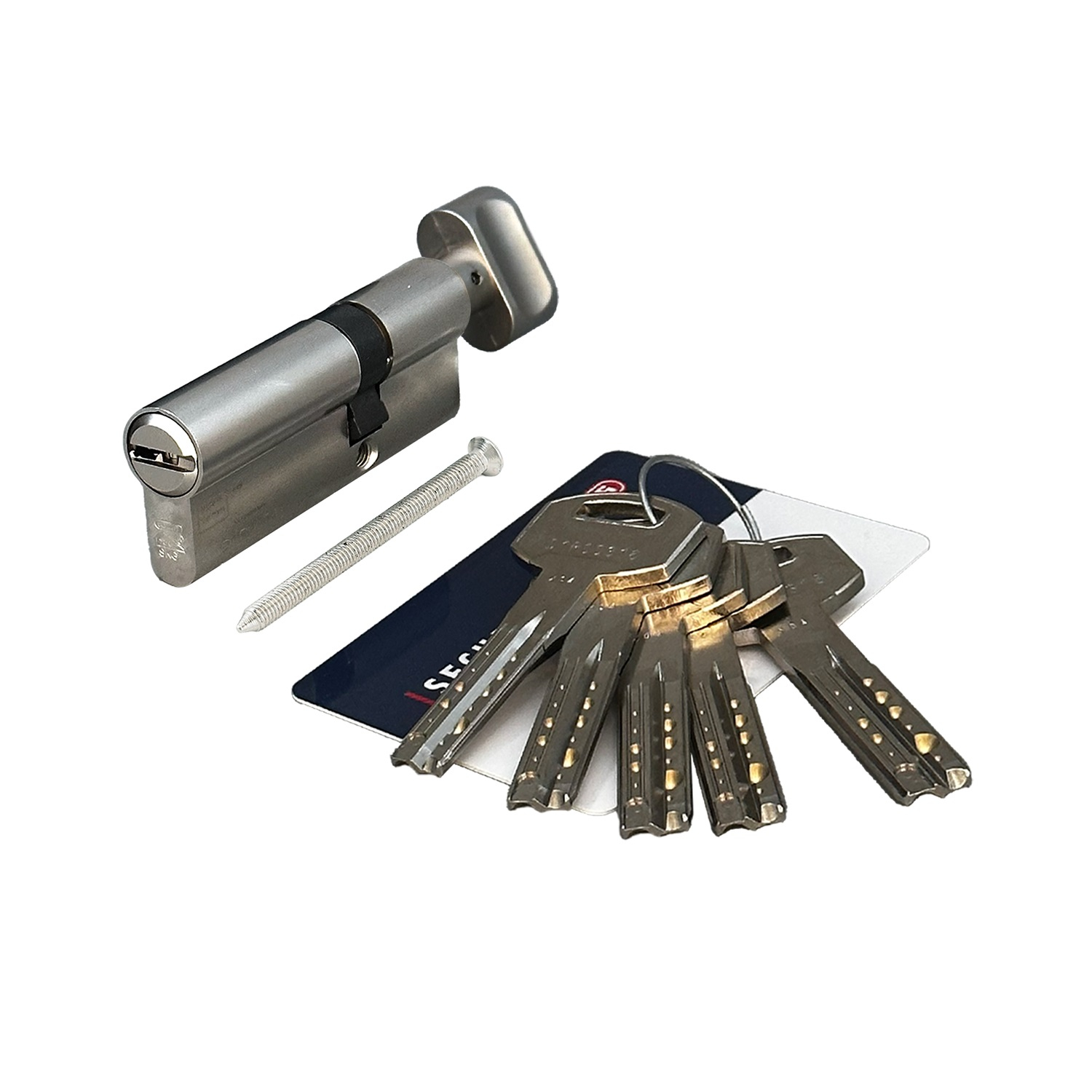 Механизм цилиндровый ABUS D12R430 ключ/вертушка 50-40 (90 мм) MS (5 key)
